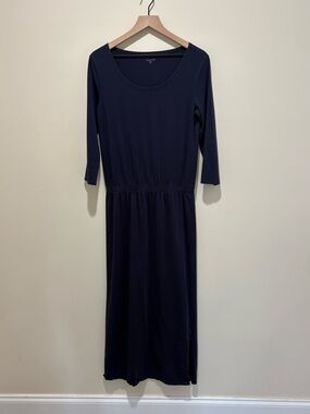 Garnet Hill Organic Cotton Maxi Dress